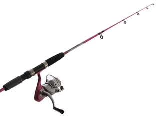 Buy Okuma Born to Fish 25 Rod and Reel Set 5ft 6in 2pc Pink online