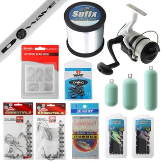 Buy Daiwa D-Wave 4000 Combo with Tackle Essentials Package 8ft 15-25lb 2pc  online at
