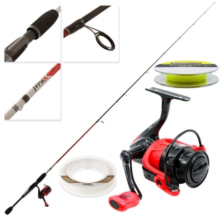 Abu Garcia Max Freshwater Spinning / Softbait Tackle Package 7ft 8in 1-3kg  2pc - Soft Bait Rod & Reel Combos - Rod & Reel Combos - Fishing