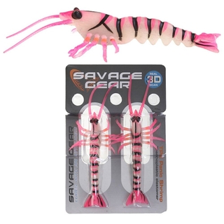 Berkley Gulp Soft Plastic Fishing Lure 4” 10cm Paddleshad Pink Belly Schrimp