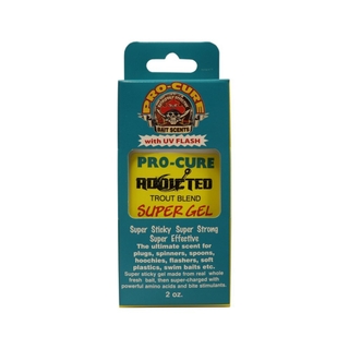 Buy Pro-Cure Addicted Trout Blend Super Gel Bait Scent with UV Flash 2oz  online at
