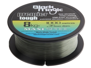 Buy Black Magic Premier Tough Monofilament 8kg 1000m online at
