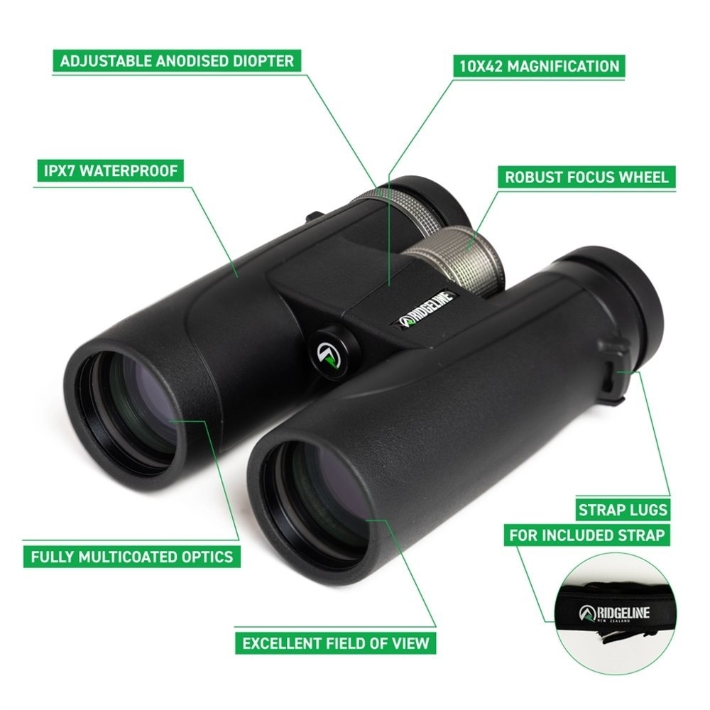 10x42 magnification best sale