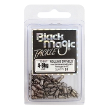Black Magic Rolling Swivel - Size 45kg, 51 Pieces – Mid Coast Fishing Bait  & Tackle