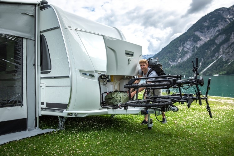 Thule caravan discount superb bike carrier