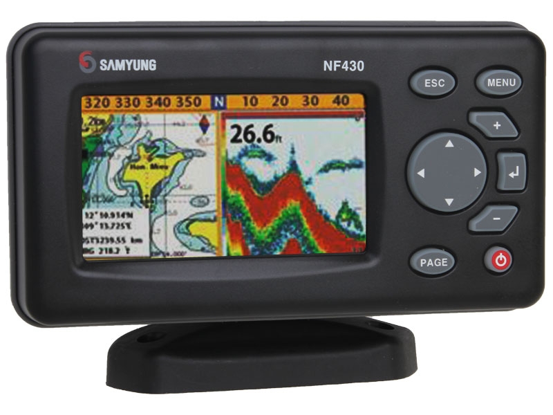 Buy Samyung NF430 Fishfinder/Chartplotter with NZ/AU Chart and