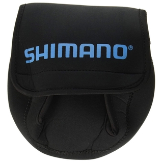Buy Shimano Neoprene Spinning Reel Cover Black online at Marine