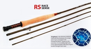 Buy HANAK Competition Superb Graphene RS 298 River Fly Rod 10ft #2 4pc  online at