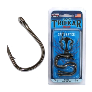 Buy TroKar TK8 Extreme HD Non-Offset Live Bait Hook online at