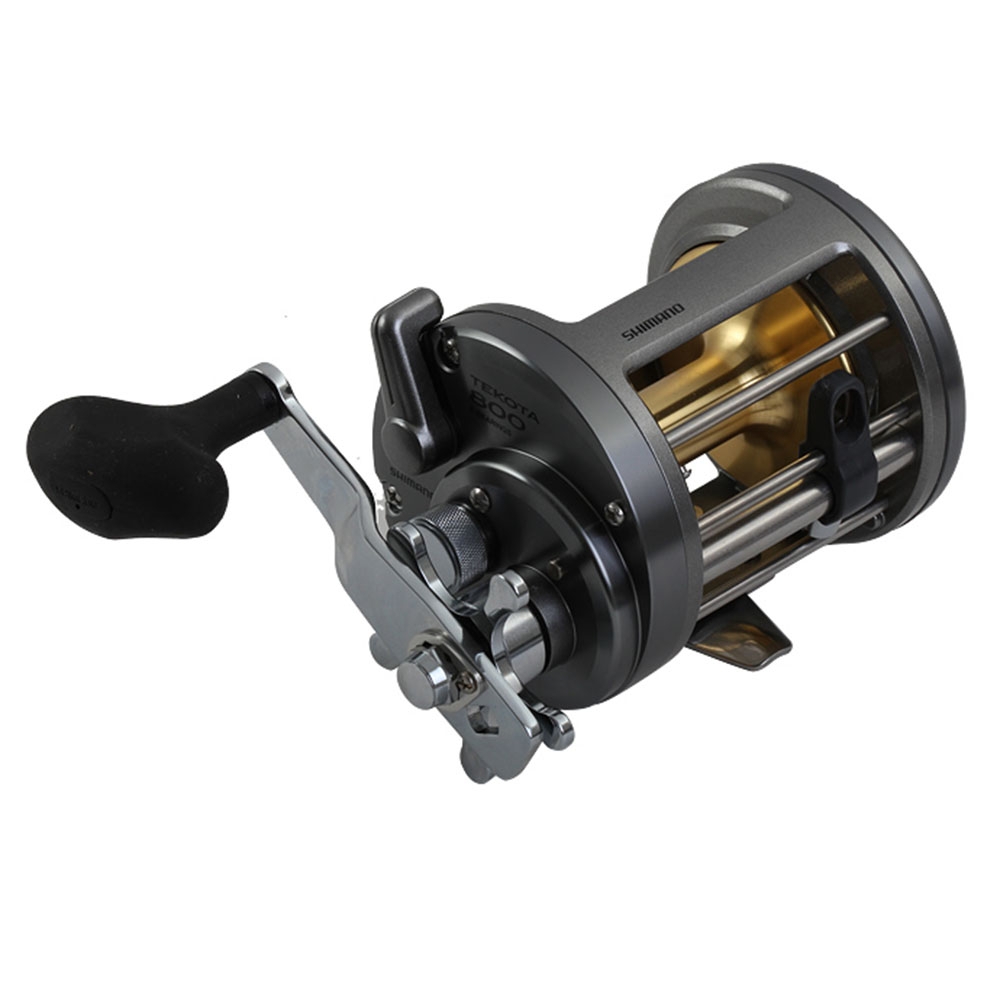 Shimano Tekota 800 TEK800 Silver Fishing Reel Cleaned Serviced *Very Nice*  海外 即決 - スキル、知識