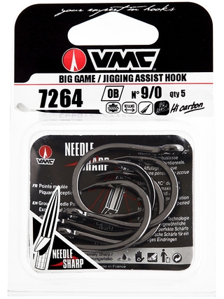 Buy VMC Jigging Assist Hooks 9/0 Qty 5 online at