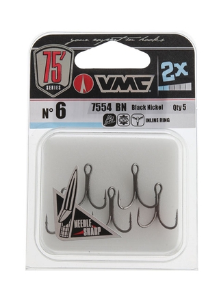 Buy VMC 7554 BN 2X Strong Inline Treble Hook online at