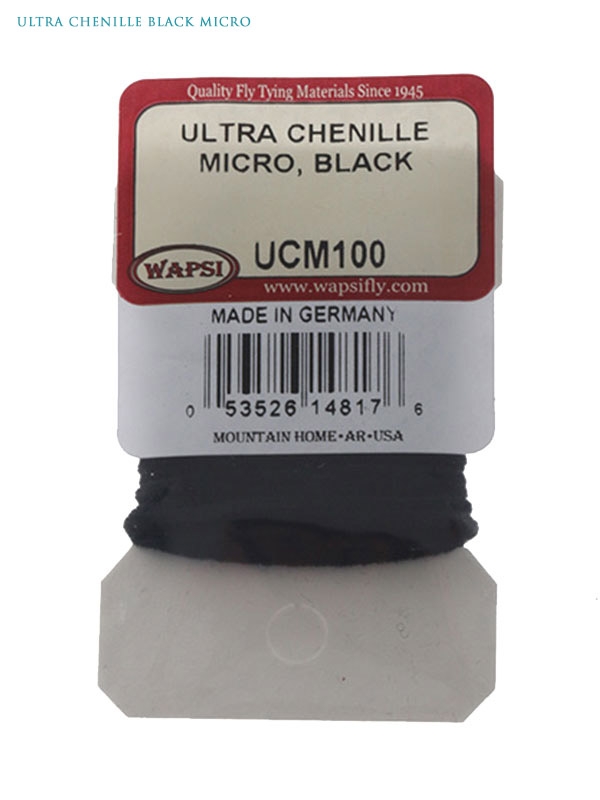 black     UCM100 Ultra chenille micro 