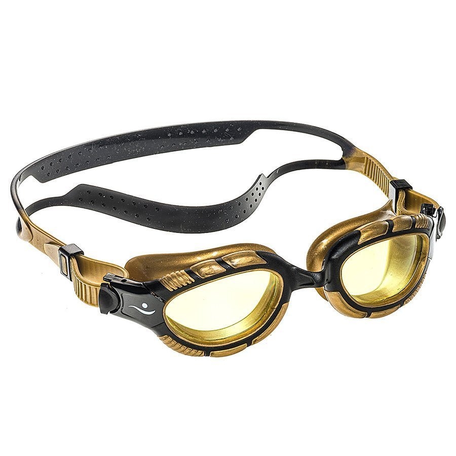 Gold swimming goggles outlet