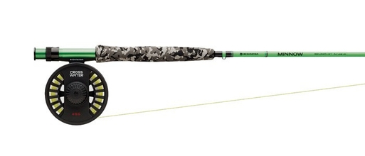 Buy Redington Crosswater and 580-4 Minnow Colour 1 Fly Fishing Combo 8ft  5WT 4pc online at