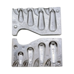 Buy Gillies Snapper Bomb/Reef Sinker Mould Kit Small 1-5oz online at