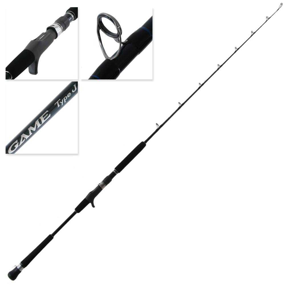 Shimano Game Type J Fullbend B60-3 Overhead Jigging Rod 6ft PE2.5