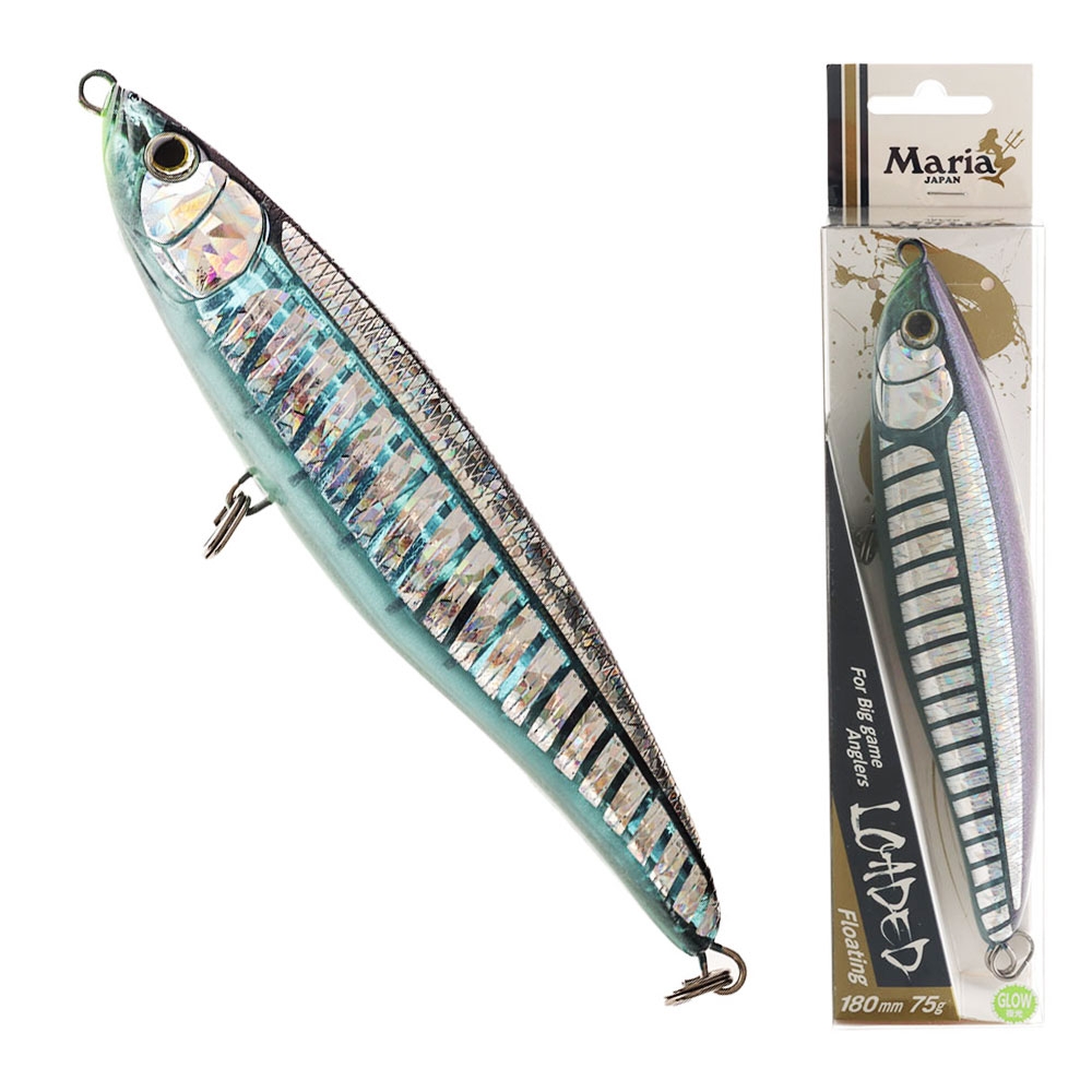 Leurre Indiga Stickbait Flottant 120g - Blue Mackeral - Pêche En Mer