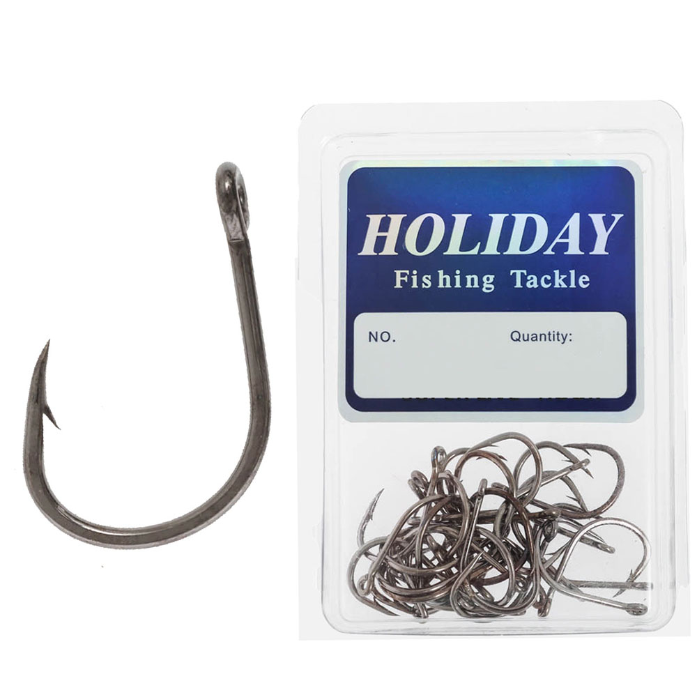 6 0 fishing hook diameter Dr.Fish 100pcs Baitholder Hooks #12 to 6/0