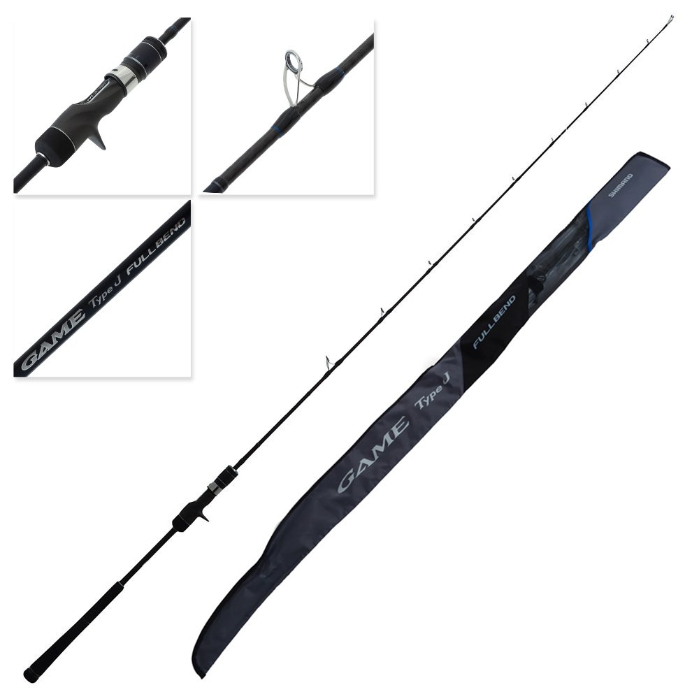 Shimano Game Type J Fullbend B60-4 Overhead Jigging Rod 6ft PE3