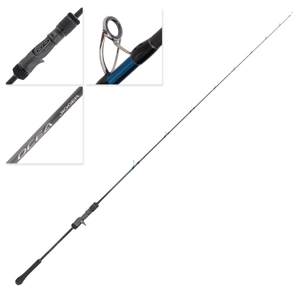 Shimano Ocea Jigger Natural Jerk S64-3 Spinning Rod 6ft 4in PE3