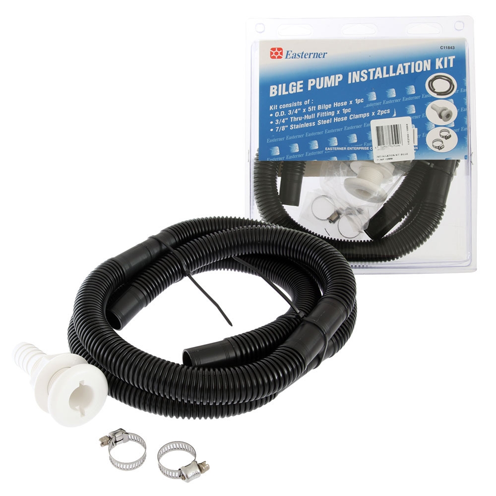 BILGE PUMP HOSE KIT 6 FEET 3/4" 19MM & SKIN FITTING Sailing GA4785300
