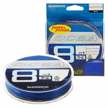 Buy Shimano Ocea 8 Casting Braid SW Blue 300m PE6 online at Marine