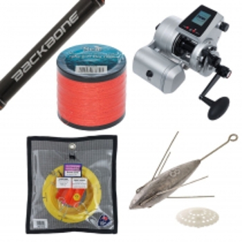 drone fishing reels Assassin Electric Combo TackleWest DRONE Fishing with Electric REELS