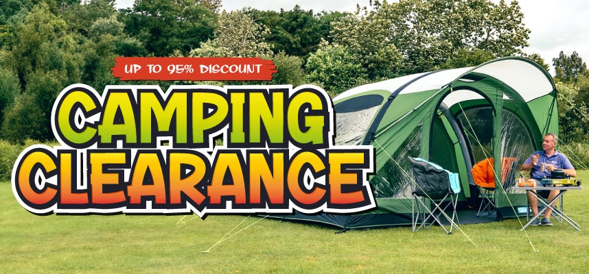 Camping Clearance Sale