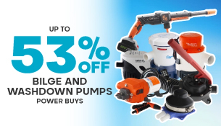 Bilge and Washdown Pumps Power Buys