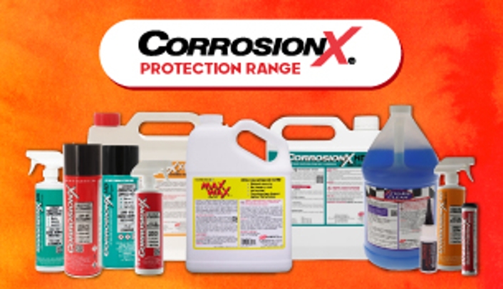 CorrosionX Protection Range