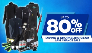 Diving and Snorkeling Gear Last Chance Sale