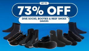 Dive Socks, Booties & Reef Shoes Savers