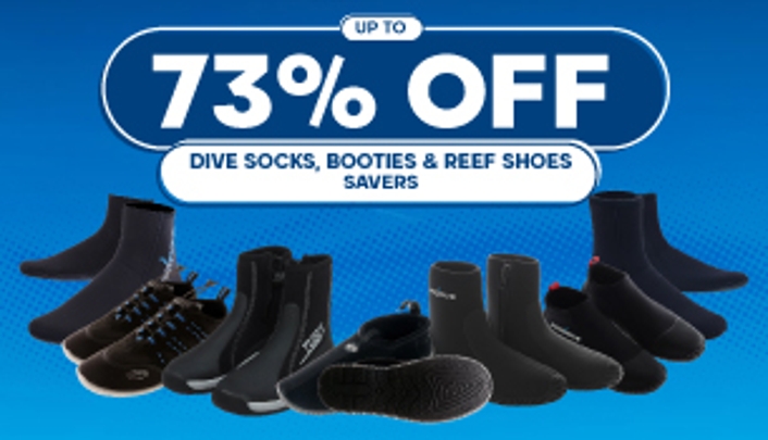 Dive Socks, Booties & Reef Shoes Savers
