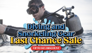 Diving and Snorkeling Gear Last Chance Sale