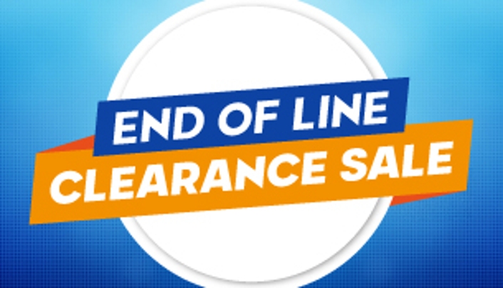 End of the Line Clearance Sale