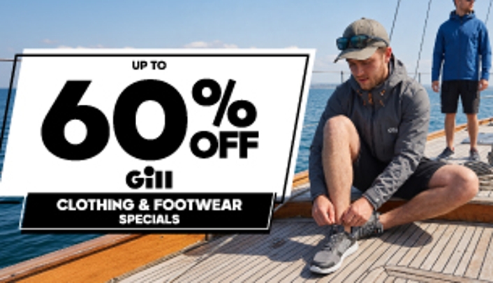 Gill Clothing and Footwear Specials