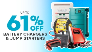 Battery Chargers & Jump Starters