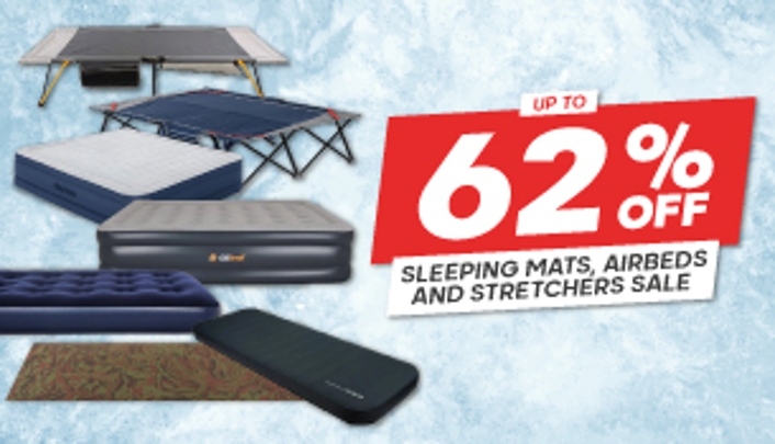 Sleeping Mats, Airbeds and Stretchers Saver Sale