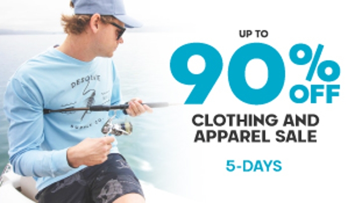 Clothing and Apparel Sale
