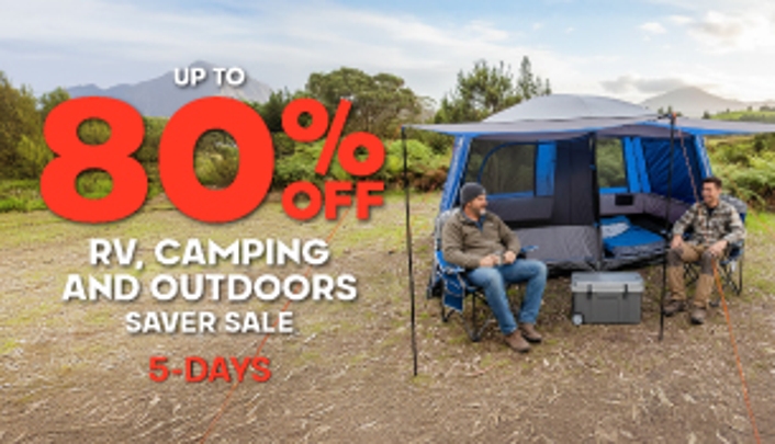 RV & Camping and Outdoors Saver Sale