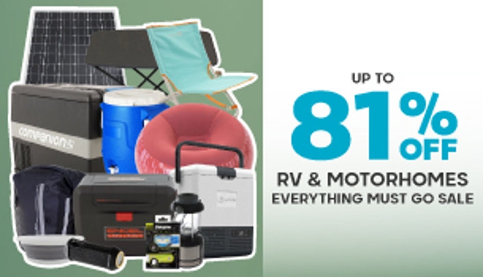 RV & Motorhomes Everything Must Go Sale