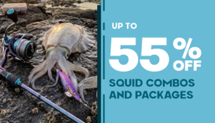 Squid Fishing Combos & Packages