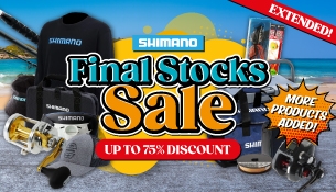 Shimano Final Stocks Sale