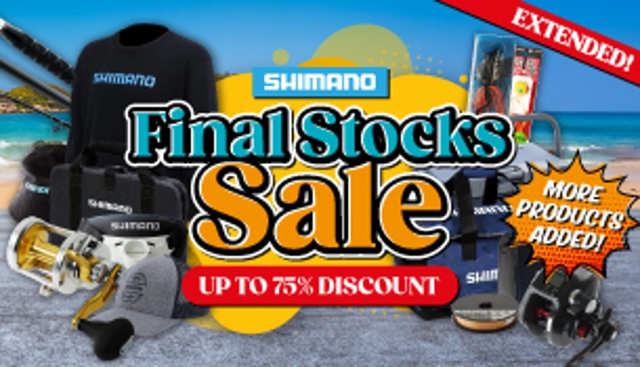 Shimano Final Stocks Sale