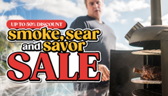 Smoke, Sear and Savor Sale
