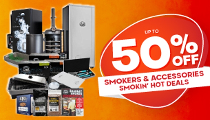 Smokers & Accessories Smokin’ Hot Deals