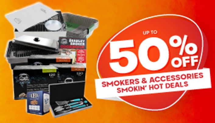 Smokers & Accessories Smokin’ Hot Deals