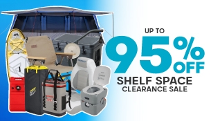 Shelf Space Clearance Sale