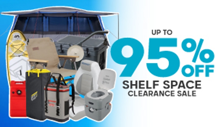 Shelf Space Clearance Sale